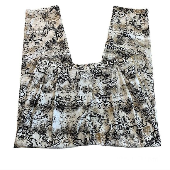 Calvin Klein new with tag black tan snake print tapered slacks pants size medium - Picture 13 of 13